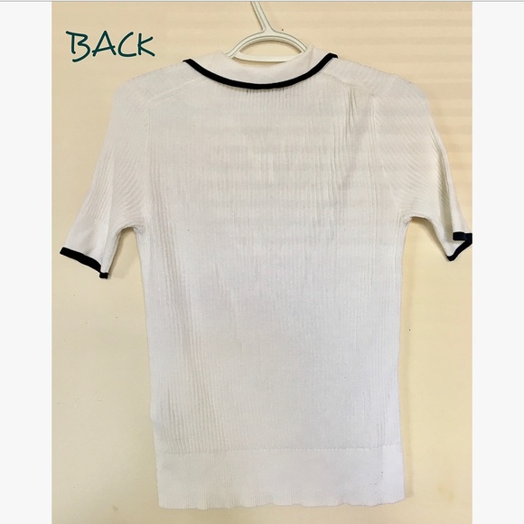 White Collard Shirt🤍 - Picture 2 of 2